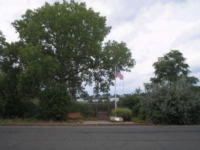 Marker on Clay Avenue image. Click for full size.