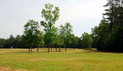 The Star Fort from the Start of the Gouedy Trail. Click for full size. The Star Fort from the Start of the Gouedy Trail image. Click for full size.