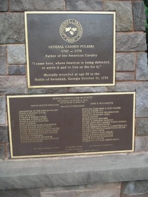 Marker and Dedication Plaque image. Click for full size.