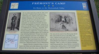 Frémont's Camp Marker image. Click for full size.