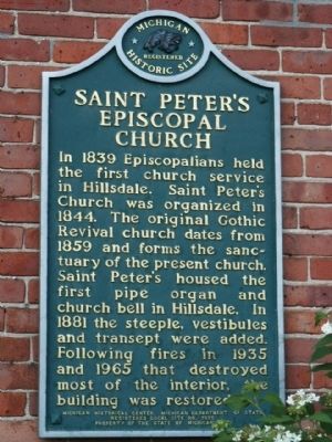 Saint Anthony's Episcopal Church Marker image. Click for full size.