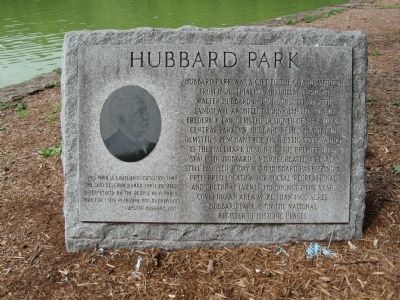 Hubbard Park Marker image. Click for full size.
