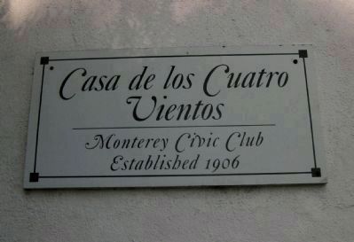 Casa de los Cuatro Vientos. Click for full size. Casa de los Cuatro Vientos image. Click for full size.