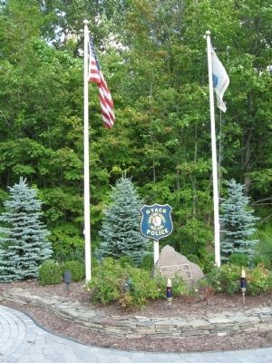 Nearby Memorial to the Nyack Police Officers Who Lost Their Lives image. Click for full size.