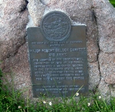 The Great Seal of the State of California Marker. Click for full size. The Great Seal of the State of California Marker image. Click for full size.