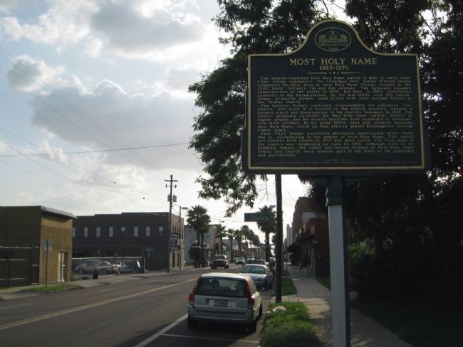 Most Holy Name Marker image. Click for full size.