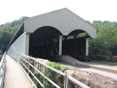 Entrance to the Covered Bridge image. Click for full size.