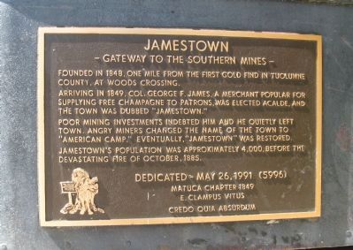 Jamestown Marker image. Click for full size.