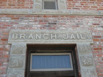 Jamestown Branch Jail - Above the Door image. Click for full size.