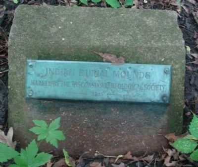 Indian Burial Mounds Marker. Click for full size. Indian Burial Mounds Marker image. Click for full size.