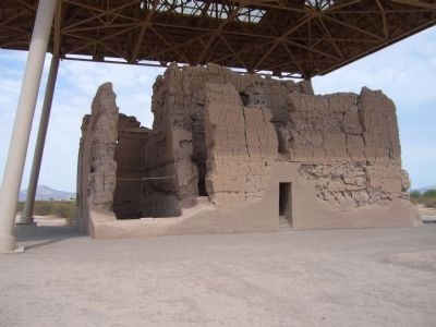 Casa Grande Ruins. Click for full size. Casa Grande Ruins image. Click for full size.