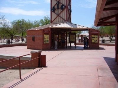 Sacaton rest area on I-10 westbound. image. Click for full size.
