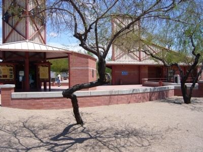 Sacaton rest area on I-10 easttbound at milepost 181. image. Click for full size.