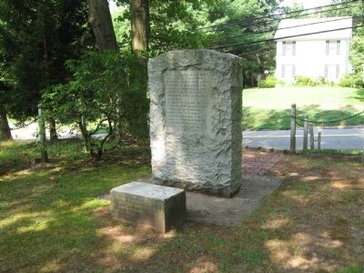 The Back of the Rochambeau Marker. Click for full size. The Back of the Rochambeau Marker image. Click for full size.
