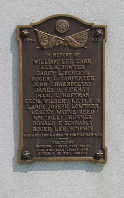 Right Side Plaque. Click for full size. Right Side Plaque image. Click for full size.