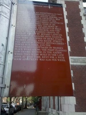 Cobble Hill Historic District Marker. Click for full size. Cobble Hill Historic District Marker image. Click for full size.