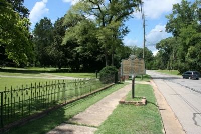 Magnolia Grove Marker before refurbishment. image. Click for full size.