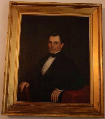 Col. Isaac Croom, builder and first resident of Magnolia Grove image. Click for full size.