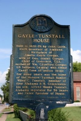Gayle - Tunstall House Marker. Click for full size. Gayle - Tunstall House Marker image. Click for full size.