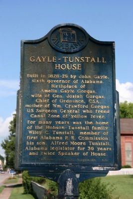 Gayle - Tunstall House Marker image. Click for full size.