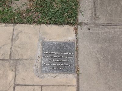 Site of Nuestra Senora del Refugio. Click for full size. Site of Nuestra Senora del Refugio image. Click for full size.