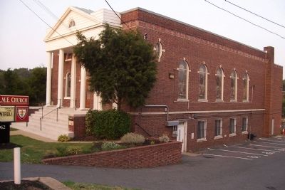 Campbell African Methodist Episcopal Church Marker image. Click for full size.