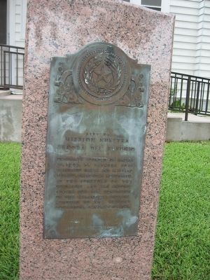 Site of Mission Nuestra Se�ora del Refugio Marker image. Click for full size.