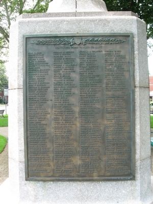 Southington Veterans Monument image. Click for full size.