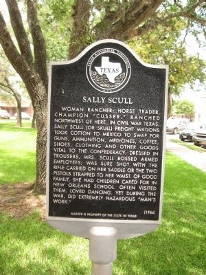 Sally Scull Marker image. Click for full size.