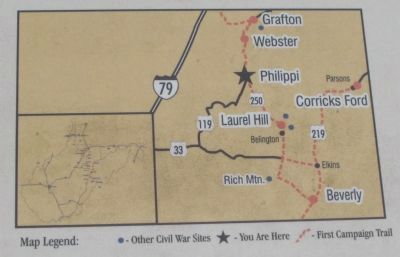 Area Civil War Sites. Click for full size. Area Civil War Sites image. Click for full size.