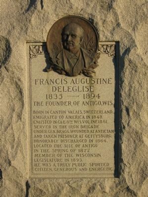 Francis Augustine Deleglise Marker image. Click for full size.