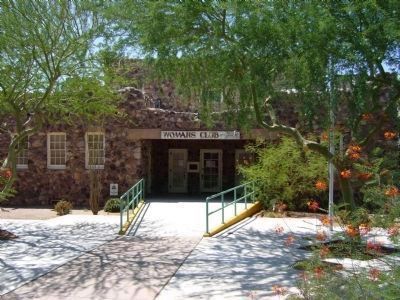 Women's Club of Casa Grande. Click for full size. Women's Club of Casa Grande image. Click for full size.