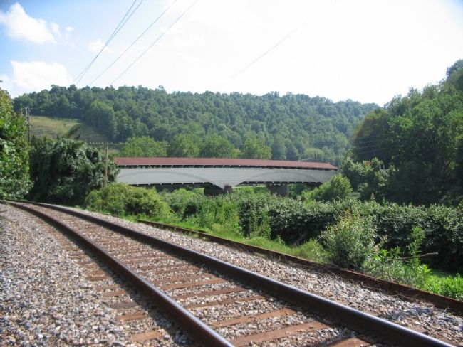 The Philippi Covered Bridge image. Click for full size.