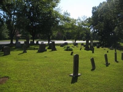 Niswonger Church cemetery image. Click for full size.