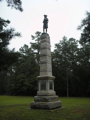 The Battle of the Alamance Monument image. Click for full size.