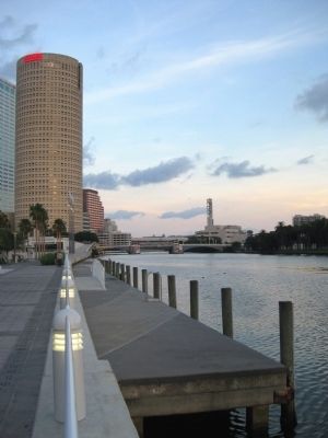 Rivergate Tower and the Hillsborough River image. Click for full size.