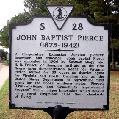 John Baptist Pierce Marker image. Click for full size.
