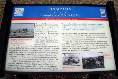 Hampton CWT Marker image. Click for full size.