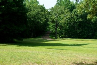 View toward marker from Shiloh Church image. Click for full size.