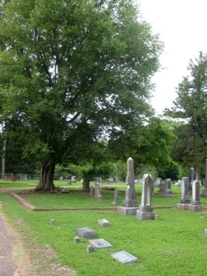 Pontotoc City Cemetery image. Click for full size.
