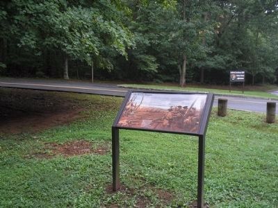 The Battle Begins Marker. Click for full size. The Battle Begins Marker image. Click for full size.