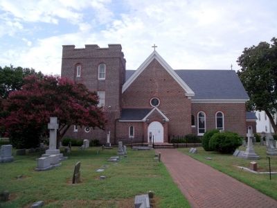 St. John's Church (rear). Click for full size. St. John's Church (rear) image. Click for full size.