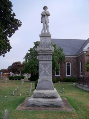 Hampton Confederate Monument (front) image. Click for full size.