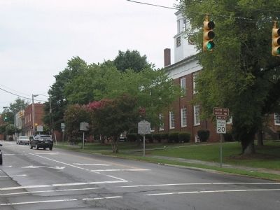 Markers in Hillsborough Historic District image. Click for full size.