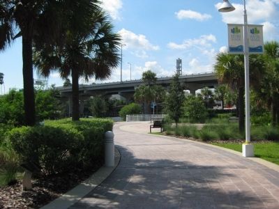 USF Park along the Tampa Riverwalk image. Click for full size.