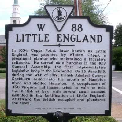 Little England Marker image. Click for full size.