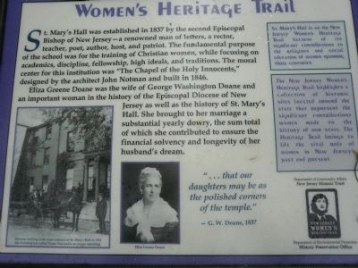 Eliza Greene Doane Marker. Click for full size. Eliza Greene Doane Marker image. Click for full size.