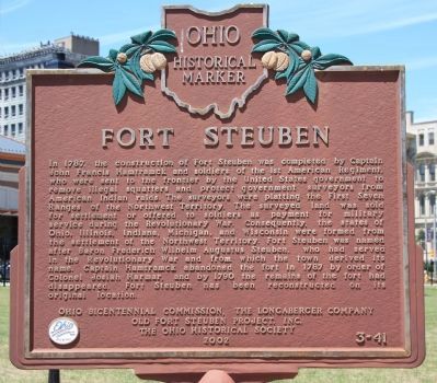 Fort Steuben Marker image. Click for full size.