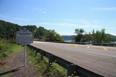 George Washington Crossing, 1770 Marker. Click for full size. George Washington Crossing, 1770 Marker image. Click for full size.