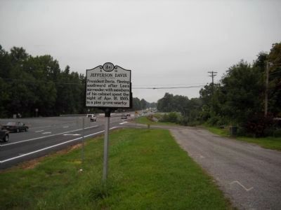 Jefferson Davis Marker image. Click for full size.